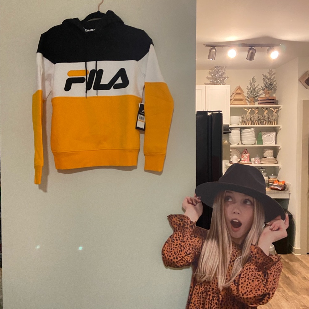 FILA (Made It Hoody) Womens Long Sleeve Hoodie *NWT*